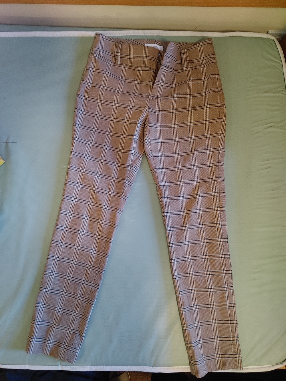 Calvin Klein Plaid Trousers